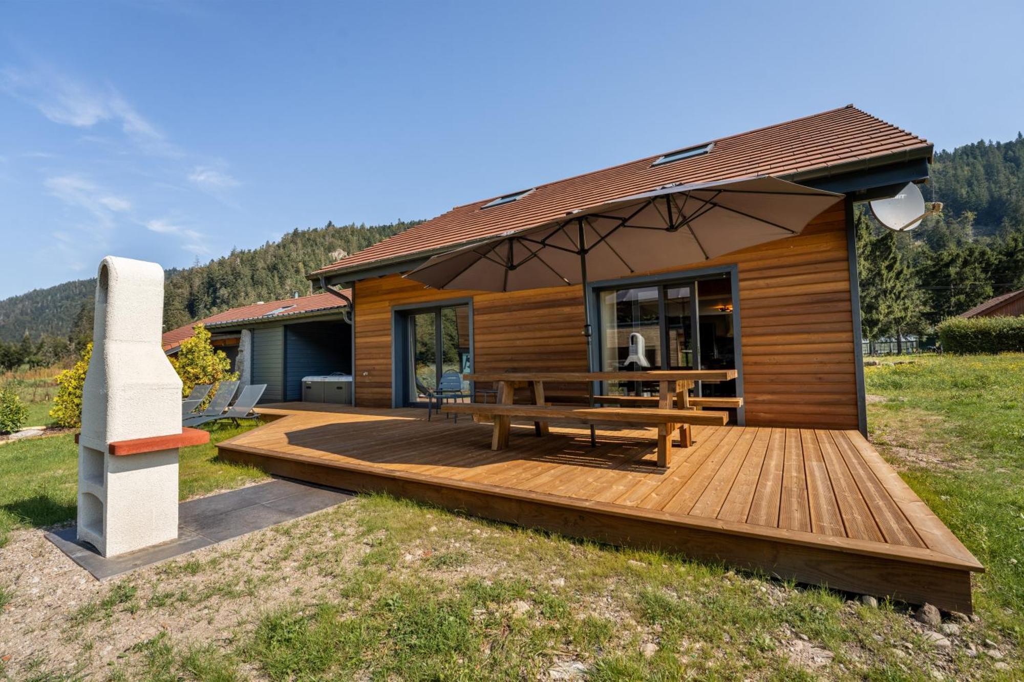 Chalet Nemesia Avec Spa A Gerardmer Luaran gambar