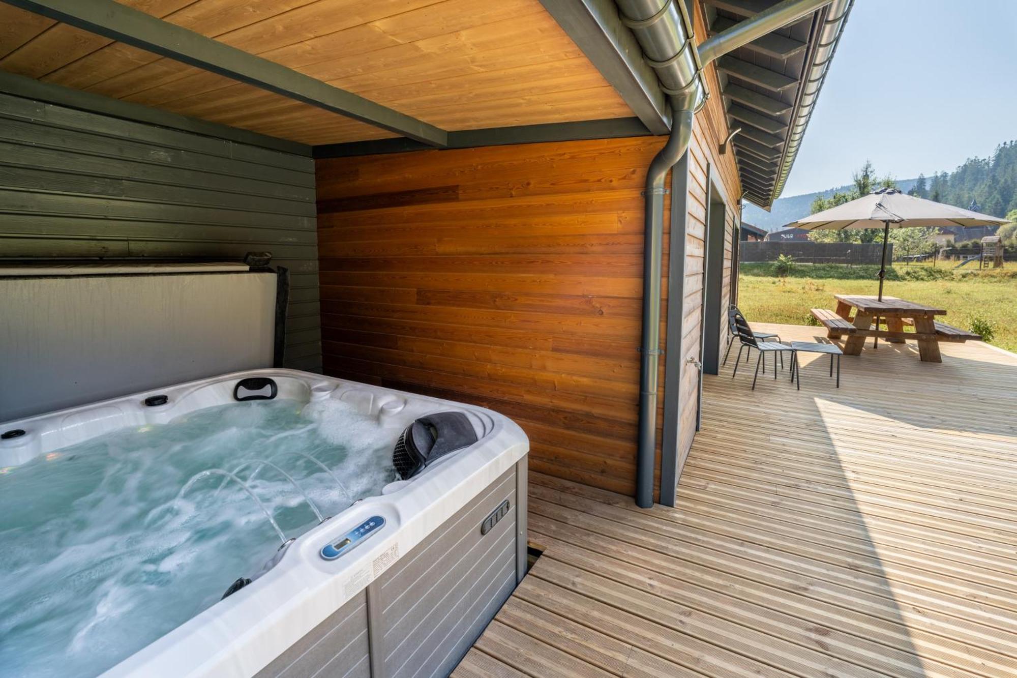 Chalet Nemesia Avec Spa A Gerardmer Luaran gambar