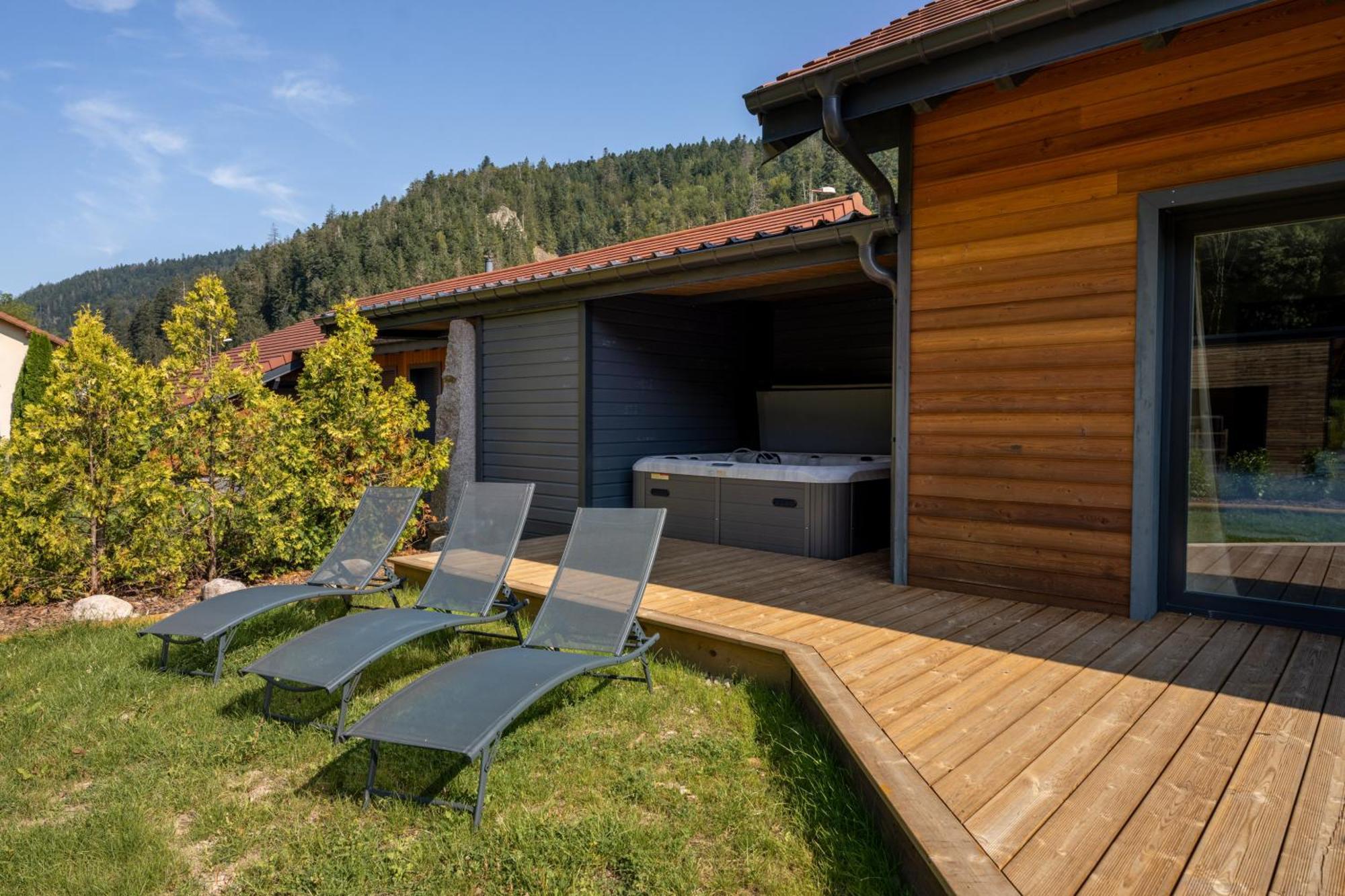 Chalet Nemesia Avec Spa A Gerardmer Luaran gambar